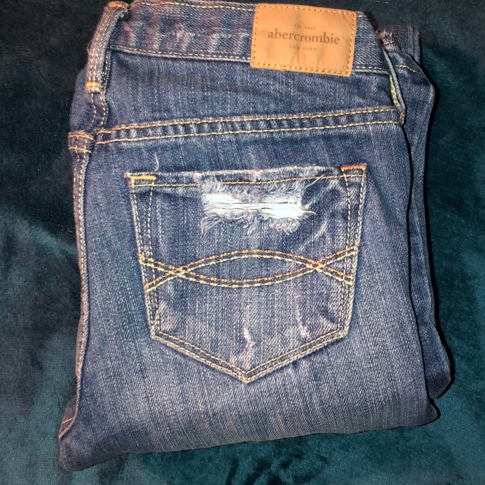 Distressed Abercrombie Kid’s Jean’s